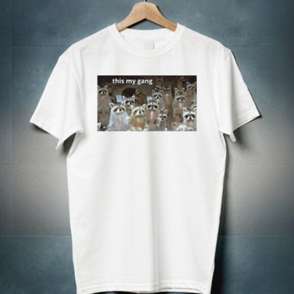 Tops - This My Gang Funny Meme Shirt, Inappropriate Unethical Gift